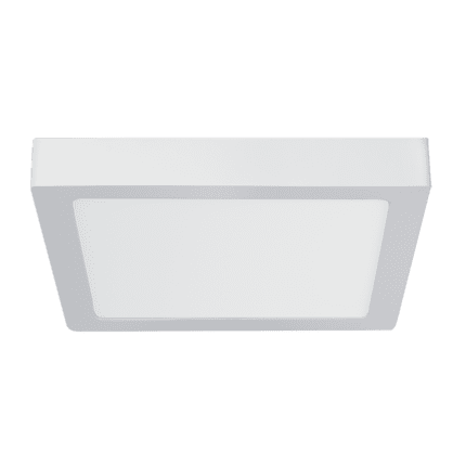 Plafon Cuadrado LED 18W Blanco Luz calida