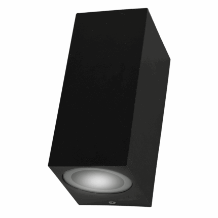 Bidireccional Recto Negro para dicroica GU10 50w